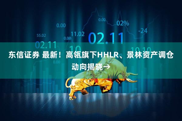 东信证券 最新！高瓴旗下HHLR、景林资产调仓动向揭晓→