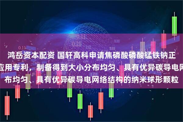 鸿岳资本配资 国轩高科申请焦磷酸磷酸锰铁钠正极材料及其制备方法和应用专利，制备得到大小分布均匀、具有优异碳导电网络结构的纳米球形颗粒