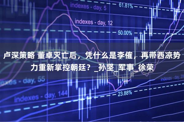 卢深策略 董卓灭亡后，凭什么是李傕，再带西凉势力重新掌控朝廷？_孙坚_军事_徐荣